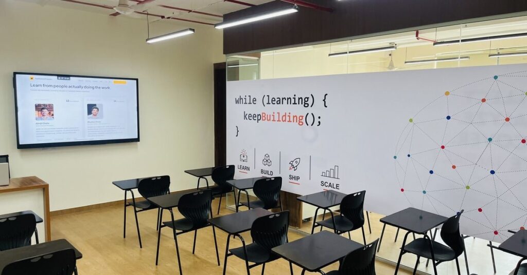Classroom at TechSummitTrainers IT training institute in Pune
